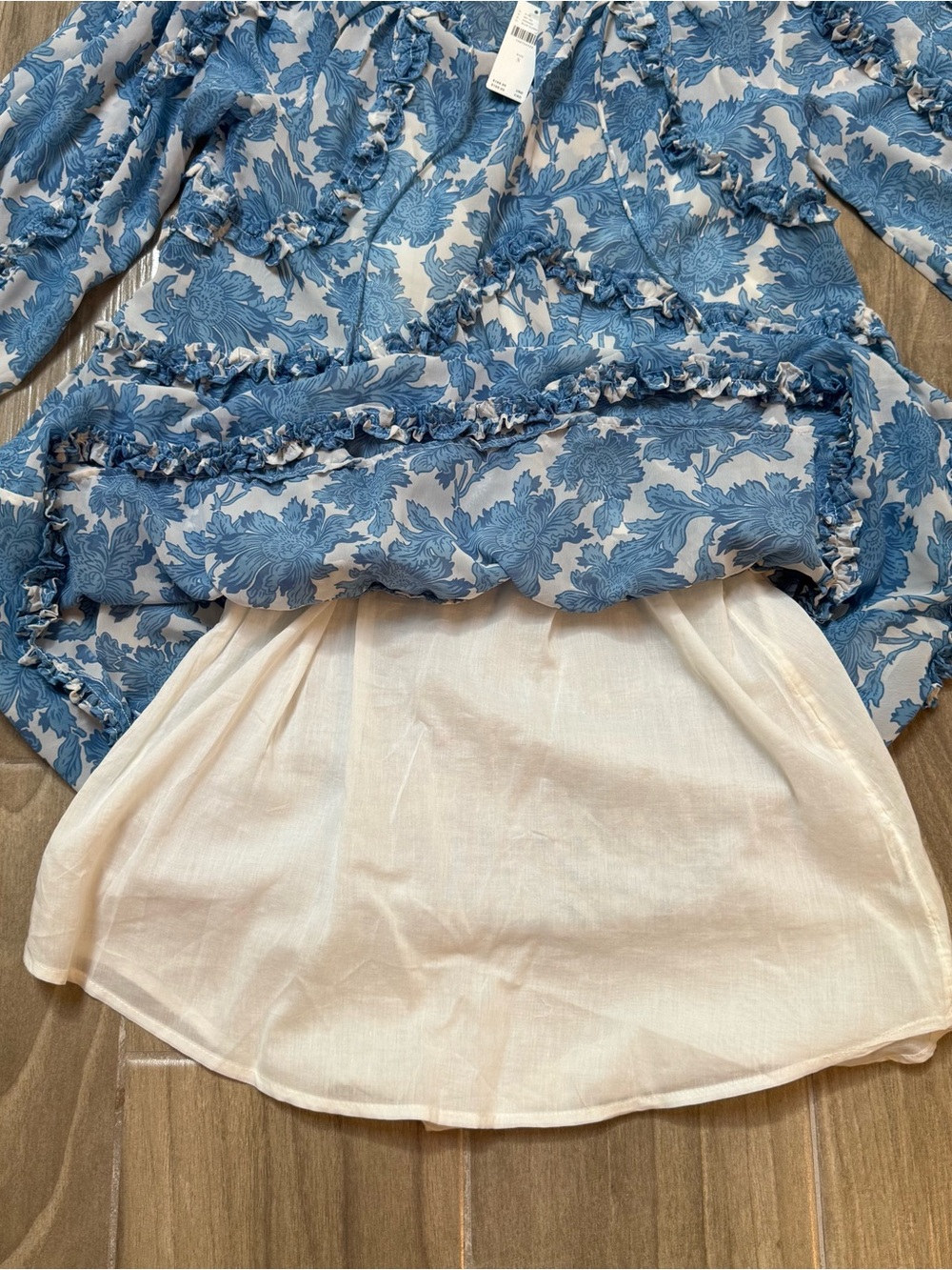 Anthropologie Ruffled Mini Dress - Picture 7 of 8